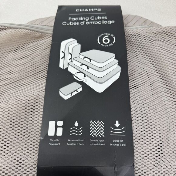 CHAMPS $70 Packing Cubes - 6 Piece Set - Picture 4 of 6